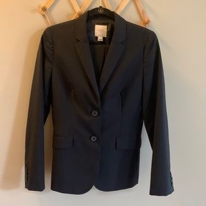 J crew black pant suit - size 8